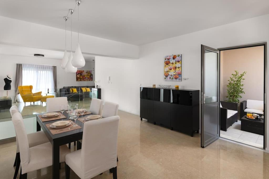 Luxurious And Modern House Near Town And Beach Asgourou Eksteriør bilde