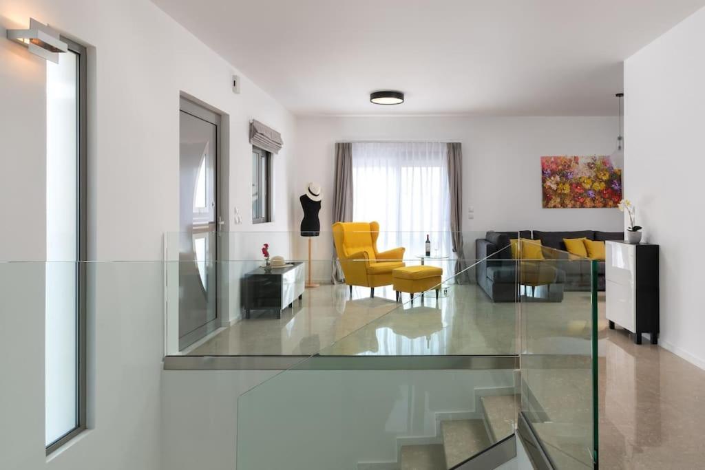 Luxurious And Modern House Near Town And Beach Asgourou Eksteriør bilde