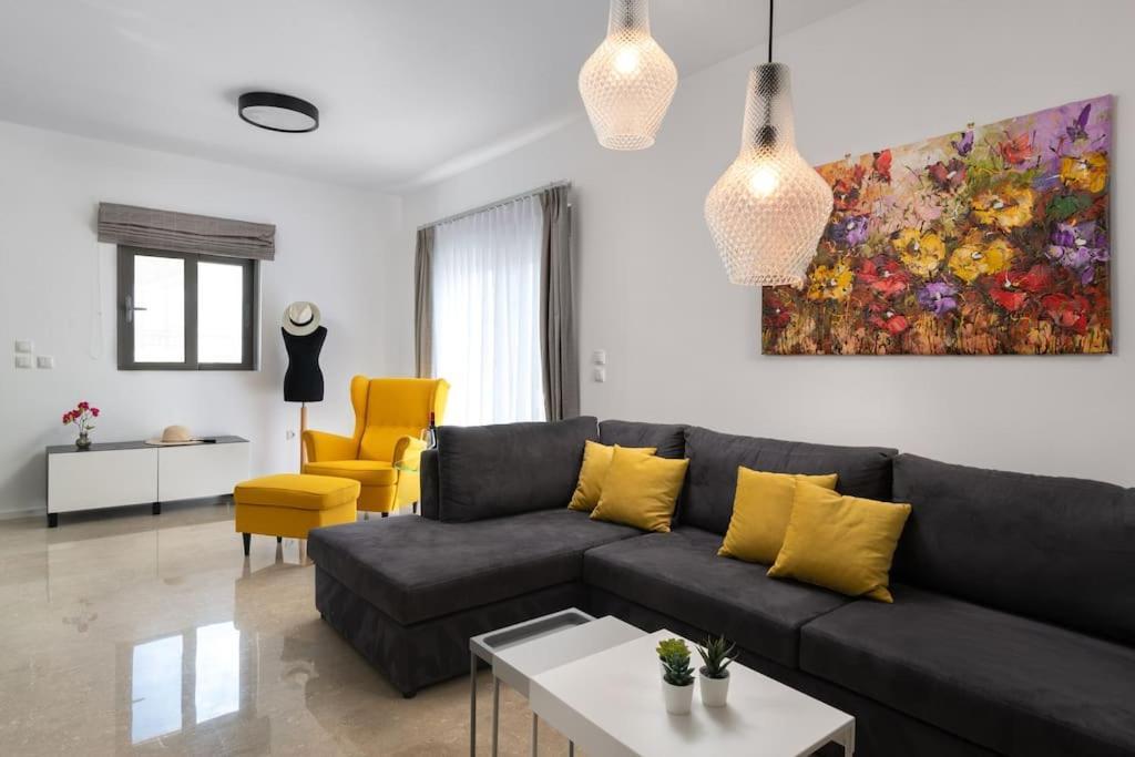 Luxurious And Modern House Near Town And Beach Asgourou Eksteriør bilde