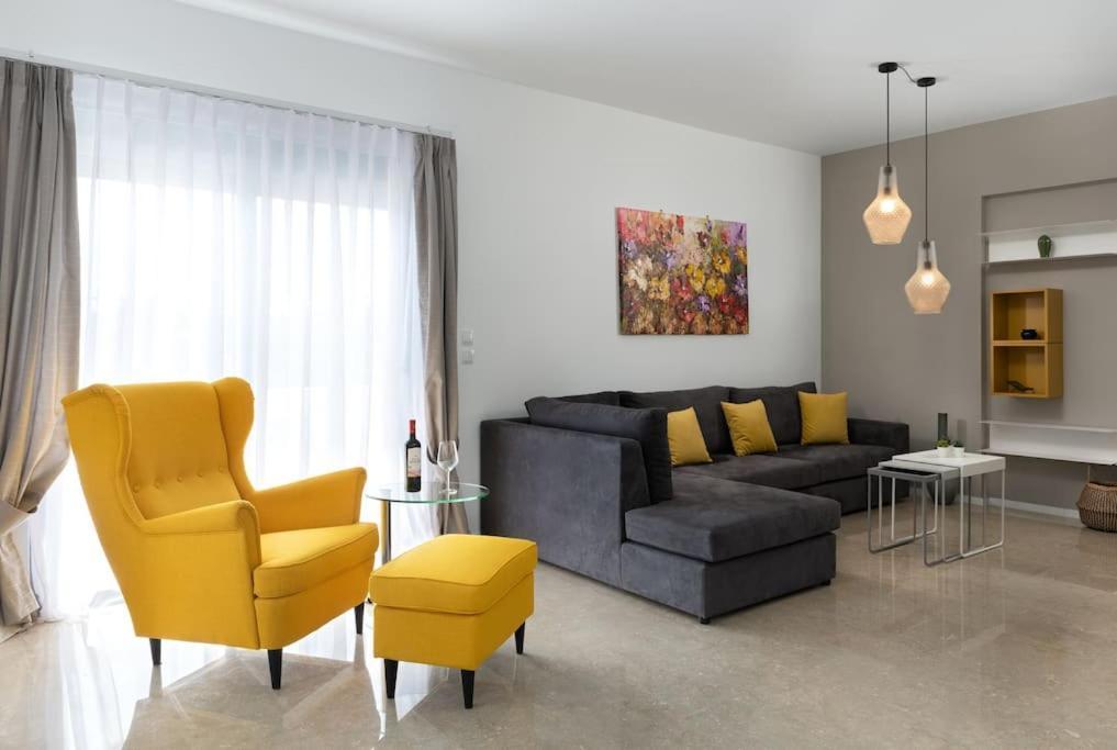 Luxurious And Modern House Near Town And Beach Asgourou Eksteriør bilde